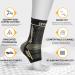 Ankle Support Brace - Copper Compression Bandage for Plantar Fasciitis & Achilles Pain Relief | 2 Pieces Ideal for Running & Sports - Buy Online on GoSupps.com