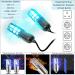 LinSmart UV Shoe Sanitizer Dryer & Deodorizer - Portable Ozone Sterilization for Shoes, Boots & More - Silver - Buy Online on GoSupps.com