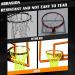 Night Light Glow in The Dark Basketball Net | Heavy Duty Replacement | 12 Loops | Fits Standard Indoor/Outdoor Hoop Rims | Nylon | Green - Buy Online on GoSupps.com