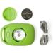 Pulox Pedometer PS-100 - Accurate 3D Sensor Pedometer in Green | No App Required | Shop Internationally - Buy Online on GoSupps.com