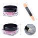 Wenida Nail Powder 8 Colors 1g/Jar - Holographic Chrome Mirror Pigment for Manicure Art Decoration | Includes 8pcs Eyeshadow Sticks - Buy Online on GoSupps.com