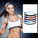 Non-Slip Elastic Sports Front Belts 5 Pack Hair Bands for Running Cycling Training & Yoga | Unisex Design - Buy Online on GoSupps.com