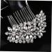 MAGICLULU Bride Comb Hair Comb for Bride Comb for Bridal Rhinestone Comb Rhinestone Hair Comb Wedding Hair Comb Crystal Hair Comb - Buy Online on GoSupps.com