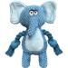 Yuremeey dog toys cuddly toy tug -up plush dog toys squeaky dog toys with wrinkle paper interactive stable toys for puppies Small medium dogs elephant