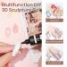 MIZHSE 3D Nail Gel - Clear Sculpting Gel for Nail Art | 15g Molding & 5D Embossed Gel for Stunning Manicures | International Shipping Available - Buy Online on GoSupps.com