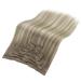 FSHINE 14 Clip-In Real Hair Extensions - 35cm Walnut Brown to Ash Blonde 120g 7 Pieces - Buy Online on GoSupps.com