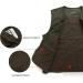Flygo Men's Outdoor Work Utility Safari Fishing Travel Vest - Large Light Green - Buy Online on GoSupps.com
