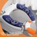 4 Pairs Toilet Seat Cover Cushion Toilet Seat Cover Warm Toilet Seat Cover Pads Warm Toilet Seat Covers Toilet Seat Mat Cartoon Style - Buy Online on GoSupps.com