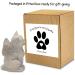 Cat Angel Memorial Figurine - Sympathy Gift for Cat Lovers - Remembering a Beloved Feline Companion - Hand-Painted Sculpted Figure - Natural Love My Cat (Gray) - Buy Online on GoSupps.com