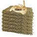 Grass Mat for Rabbit Bunny Chew Toys Woven Bed Mat for Guinea Pig Chinchilla Squirrel Hamster Cat Dog and Small Animal 15PCS grass mat