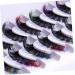 Ipetboom 7 Pairs Lash Extension Lash Clusters Cosplay Lashes Colored Eyelashes Individual Cluster Lashes Individual Lashes False Lash Women Lashes with Color Extend Chemical Fiber Dense - Buy Online on GoSupps.com