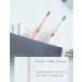 HKF Sonic Electric Toothbrush - USB Rechargeable with 40 Days Use, Smart Timer, 5 Modes & 4 Brush Heads - White - Buy Online on GoSupps.com