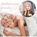 Bonnet Queen Satin Silk Sleeping Cap - Adjustable Night Hair Care for Curly Long Hair | Smooth Breathable Ladies Curler in Champagne - Buy Online on GoSupps.com