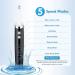 Pelzzle Rechargeable Teeth Cleaning Kit - Electric Dental Polisher for Whitening and Polishing, LED Light, 5 Brush Heads, 5 Speed Modes - Waterproof Black - Buy Online on GoSupps.com