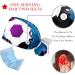 Cartoon Dinosaur Pattern Scrub Caps Hats - 2PCS Bouffant Working Hat with Ponytail Holder for Women - Buy Online on GoSupps.com