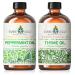 EVOKE OCCU Peppermint Essential Oil and Thyme Essential Oil - 4 Fl Oz