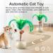 Migipaws Interactive Cat Toy Feather Spin with Electric Rolling Tumbler for Indoor Cats Automatic Cat Teaser Rechargeable - Buy Online on GoSupps.com