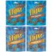 Chocolate Pretzel Bundle with Flipz Milk Chocolate Pretzels 90g x2 and Peanut Butter Pretzels 90g x2 (4 Pack)
