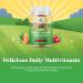 Plant Based Kids Multivitamin Gummies - Immunity Support with Vitamins A, C, D3, E, B, Zinc - 180ct - Buy Online on GoSupps.com