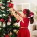 Valicaer Christmas Hair Scrunchies Xmas Hair Ropes Stretchy Velvet Hair Bands Hair Ties Ropes for Girl Ladies Christmas Tree Christmas Hair Accessories for Kids Adults Hair Bands Ponytail Holder (6) - Buy Online on GoSupps.com