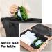 Portable Women's Napkin Storage Bag - Green Watermelon Pattern for Periods & Breastfeeding | Ideal for Teens & Girls - Buy Online on GoSupps.com