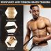 BETIMFAN Wood Exercise Rip Stick Comfortable Slip Workout Liftstick with Adjustable Resistance Band Compact Upper Body Workout Rip Stick Band for Home Gym Use - Buy Online on GoSupps.com