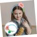 DOITOOL Sunflower Hair Accessories Flower Sunflower Yellow Necklace Hair Decorations Hair Gems for Women Floral Headband for Women Plastic Girl Child Flower Head Pink Wedding - Buy Online on GoSupps.com