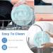 IDOGCHEW Ceramic Cat Slow Feeder Bowl - Anti-Gulping Puzzle Feeder for Healthy Eating - Non-Slip, Spill Proof - Green - Buy Online on GoSupps.com