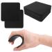 Prasacco 10 pieces grip cushion grip cushion for weightlifting neoprene workout pads for fitness bodybuilding & strength training black Alternative for training gloves - for women & men
