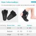 Plantar Fasciitis Night Splint Sock - Adjustable Foot Brace for Heel Pain Relief | Suitable for Men & Women - Buy Online on GoSupps.com