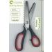 LIZARA Professional Heavy Duty Pinking Shears Scissors for Fabric - Pack of Zig Zag and Scalloped Pattern Scissors | Tailor's Pinking Shears for Precision Fabric Cutting - Buy Online on GoSupps.com