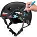Wipeout Skate-and-Skateboarding-Helmets Wipeout Helmet Black Large/Ages 8+