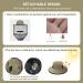 Mosquito Hat with Removable Netting | Midge Head Net for Outdoor Activities - Dark Beige - Buy Online on GoSupps.com