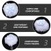 Buy FOMIYES 2pcs Exfoliating Bath Ball & Shower Sponge - Soft Mesh Loofah for Kids Snowflake Design Perfect for Back Scrubbing - International Shipping Available - Buy Online on GoSupps.com