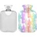 Heat Bottles for Pain Relief - Cute Unicorns & Rainbows 2L Warm Water Bag for Headaches & Back Pain - Buy Online on GoSupps.com