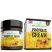 Bee Propolis Cream 60ml - Moisturising Natural Propolis Balm Ointment Remedy for Dry Skin Cold Sores and Spots - UK Manufactured
