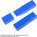 FOSHIO 100PCS Snap Off Blades 9mm Carbon Steel 60 Degree Blades  Universal Auto Wrap Vinyl Cutter Craft Knife Replacement Blades DIY Hand Tools Blue - Buy Online on GoSupps.com
