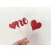 Red One Cupcake Toppers for Valentines Day Decor - Buy Online on GoSupps.com