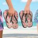 Mnsruu Pug Print Flip Flops | XXL Comfortable Footwear for Home Hotel Spa & Travel - Unisex for Men & Women - Buy Online on GoSupps.com