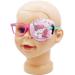 3D Cotton & Silk Eye Patch for Kids | Girls Eye Patch for Glasses | Medical Eye Patch for Children with Lazy Eye (Pink Unicorn Left Eye) To Cover Left Eye Pink Hair Unicorn