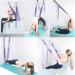 Yogagurt Stretch Band Premium Polyester Cotton Yoga Belt for Inversion Stretching Flexibility Training & Pilates Purple 1 Piece - Buy Online on GoSupps.com