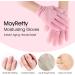 Moisturizing Silicone Gloves Reusable Gel Spa Hydrating Gloves Aloe Lotion Gloves for Repairing Dry Cracked Aging Hands Women's Pedicure Hand Moisturizer Gloves Overnight (1Pair Pink) - Buy Online on GoSupps.com