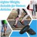 Height Increase Insoles for Men & Women | Invisible Heel Lift Inserts for Leg Length Discrepancy | Shock Absorbing Boosters (Black Small-0.6 Height - Buy Online on GoSupps.com