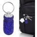 Portable Keychain Medicine Case | Waterproof Rhinestone Mini Pill Organizer for Travel - Buy Online on GoSupps.com