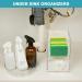 Vtopmart 2 Pack Stackable Acrylic Makeup Organizer Drawers - Clear Bathroom Storage Bins for Vanity, Kitchen, and Pantry Organization | 4.4'' Tall - Buy Online on GoSupps.com