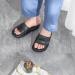 Xnlonby Women's Acupressure Massage Slippers - Relief for Neuropathy Arthritis & Plantar Fasciitis - Black 44/45 EU - Buy Online on GoSupps.com