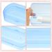 VOCOSTE Travel Toothbrush Case - Lightweight Plastic Holder for Business & Travel - Blue 2.17x1.38x8.07 - Buy Online on GoSupps.com