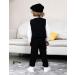 Mint Green Baby Boys 5pcs Wedding Suit Set | Black Blazers, Shirt, Trousers, Waistcoat, Bowtie & Cap | 12-18 Months | 1-4 Years - Buy Online on GoSupps.com