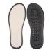 HARFINGTON 1pair Shoes Outer Soles Pad US Size 5 Non Slip Mesh Mat Woven Protector Bottom for DIY Slipper Sandals Black