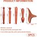 4-Piece Wooden Trigger Point Massager Set | Relieve Pain & Relax Muscles - Ideal for Foot Shoulder & Back - Buy Online on GoSupps.com